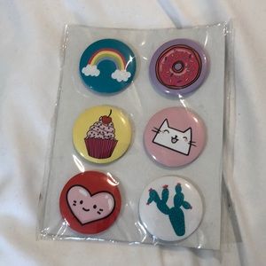 Assorted pins